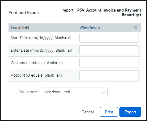 Adding and Printing Custom Reports